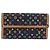 LOUIS VUITTON Monogram Multicolor Porte Tresor International M92658 Auth 203078 - vista 13
