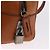 Bolsa de Ombro PRADA em Couro Marrom Prata Auth 202998 - vista 20