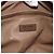 Bolsa de Ombro PRADA em Couro Marrom Prata Auth 202998 - vista 23