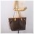 Borsa Tote LOUIS VUITTON Monogram Neverfull MM M40156 LV Auth 203178V Monogramma - vista 21