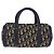 Borsa a mano Christian Dior Trotter Canvas Navy Gold Auth 203227 D'oro Blu navy - vista 13