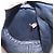 Borsa a mano Christian Dior Trotter Canvas Navy Gold Auth 203227 D'oro Blu navy - vista 26