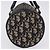 Borsa a mano Christian Dior Trotter Canvas Navy Gold Auth 203227 D'oro Blu navy - vista 5