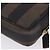 Pequin FENDI Pecan Clutch-Tasche aus PVC und Leder, braun und goldfarben, authentisch 203483V - Ansicht 18