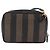Pequin FENDI Pecan Clutch-Tasche aus PVC und Leder, braun und goldfarben, authentisch 203483V - Ansicht 2