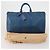 LOUIS VUITTON Epi Keepall 50 Boston Bag Blue M42965 LV Auth 197451A - vista 12
