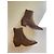 Gianvito Rossi Stivaletti in camoscio marrone - vista 11