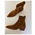 Gianvito Rossi Stivaletti in camoscio marrone - vista 3