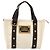 Borsa a mano LOUIS VUITTON Antigua Cabas PM Black Beige M40039 LV Auth BA15712 Nero - vista 13