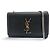 Autre Marque Saint Laurent Kate Crystal Embellished Patent Toy Nero