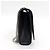 Autre Marque Saint Laurent Kate Crystal Embellished Patent Toy Nero - vista 5