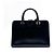 Autre Marque Saint Laurent Monogram Cabas Leather Small Nero - vista 3
