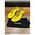 Chanel Sandali Thong in Pelle Matelassé Gialla Logo CC Giallo - vista 9