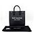 Autre Marque Saint Laurent Rive Gauche Pouch Canvas Medium Nero - vista 2