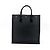 Autre Marque Saint Laurent Rive Gauche Pouch Canvas Medium Nero - vista 3