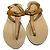 Céline Celine Sandali Triomphe in pelle Tan Marrone
