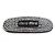 Fermi capelli Miu Miu in raso nero con strass