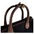 Burberry Handtasche aus Wildleder Braun Schwarz Rot - Ansicht 10