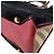 Burberry Handtasche aus Wildleder Braun Schwarz Rot - Ansicht 9