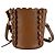 Borsa a mano/Borsa a tracolla in pelle Miu Miu Marrone