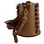 Borsa a mano/Borsa a tracolla in pelle Miu Miu Marrone - vista 2