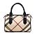 Borsa Burberry in beige e nero - vista 3