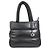 Bolsa de ombro em couro Coach Preto