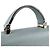 Borsa a tracolla in pelle Valextra Micro Iside Marrone Blu - vista 10