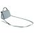 Borsa a tracolla in pelle Valextra Micro Iside Marrone Blu - vista 11