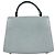 Borsa a tracolla in pelle Valextra Micro Iside Marrone Blu - vista 3