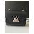 Louis Vuitton Twist MM Borsa Pelle Epi Nera Nero - vista 10
