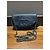 Chanel Borsa a patta in pelle grana blu navy Blu scuro - vista 12
