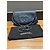 Chanel Borsa a patta in pelle grana blu navy Blu scuro - vista 6