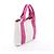 Bolsa de lona Chloé em rosa e branco - vista 2