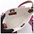 Bolsa de lona Chloé em rosa e branco - vista 3