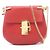 Chloé Drew Handtasche aus rotem Leder