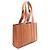 Saco Tote Chloé Woody Medium Marrom - vista 2
