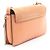 Borsa a tracolla Chloé Faye in pelle e camoscio arancione - vista 2