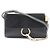 Borsa a spalla mini Chloé Faye Nero