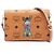 Borsa a tracolla MCM Rabbit Visetos Marrone Multicolore