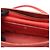 Saco Tote MCM em couro vermelho - vista 8