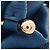 Borsa a tracolla in pelle blu MCM - vista 8