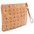 MCM Visetos Second Bag Clutch Bolsa de mão Marrom - vista 2