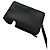 Lacoste black leather clutch
