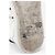 Sapatilhas High-Top de couro acolchoado com logo Balmain by Olivier Rousteing AW13 Branco - vista 11