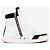 Sapatilhas High-Top de couro acolchoado com logo Balmain by Olivier Rousteing AW13 Branco - vista 4