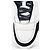 Sapatilhas High-Top de couro acolchoado com logo Balmain by Olivier Rousteing AW13 Branco - vista 7