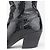 Botas Cowboy Prada años 2000 de cocodrilo media pantorrilla Negro - vista 7