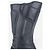 Stivali Biker Miu Miu AW99 con punta quadrata e 'Bubble Sole' Nero - vista 10