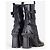 Botines de tacón Chelsea Miu Miu AW99 de puntera cuadrada y 'Bubble Sole' Negro - vista 2